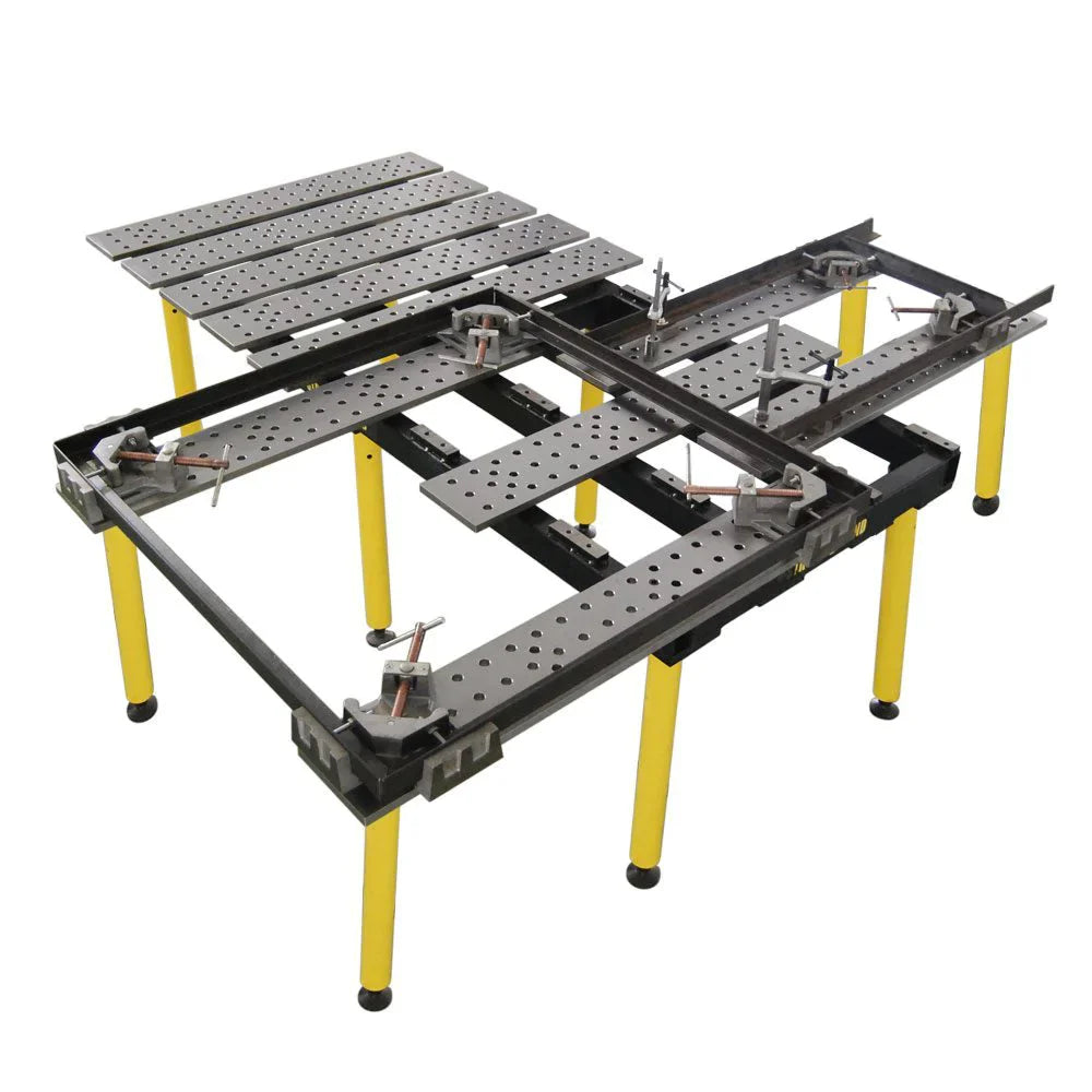Mesas Para Soldar "MAX" Ranurado (8' x 4') - Sistema 5/8"